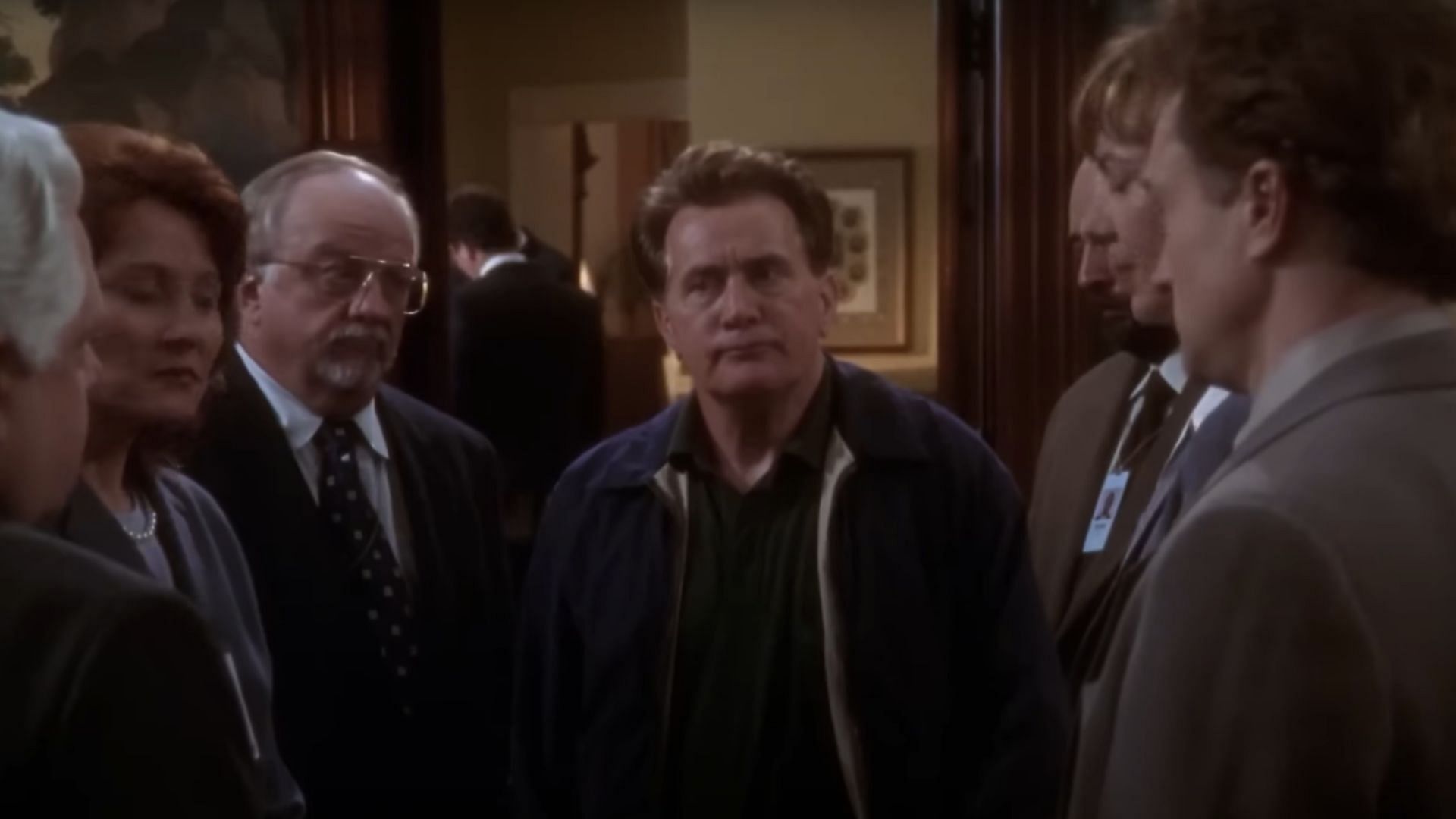 Jed Bartlet takes on presidency in season 1 (Image via YouTube/The West Wing)
